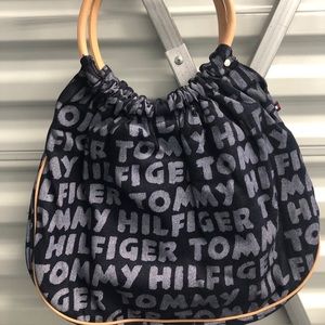Tommy Hilfiger Logo Hobo Bag